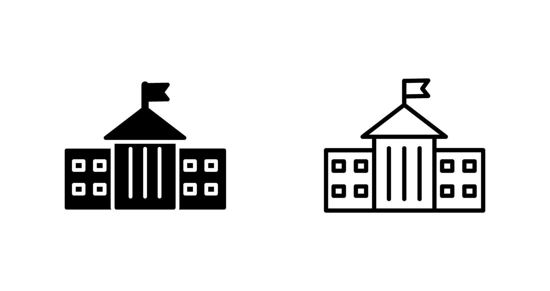 Presidential Building Vector Icon