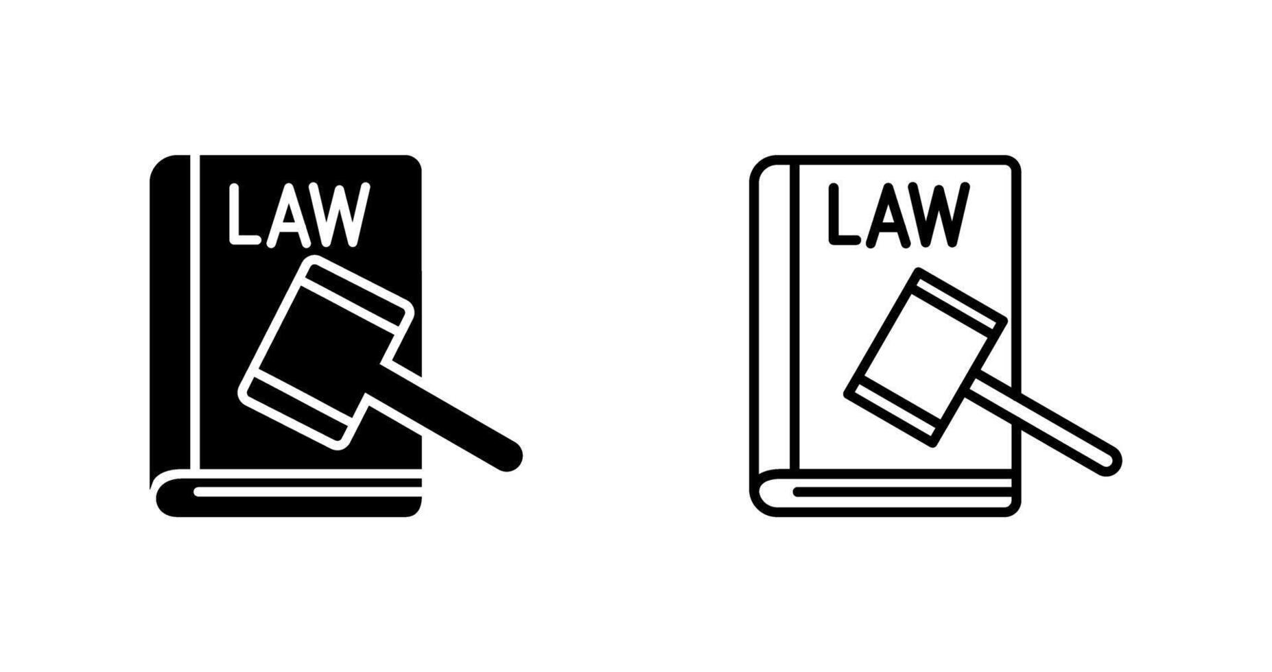 Law And Order Vector Icon