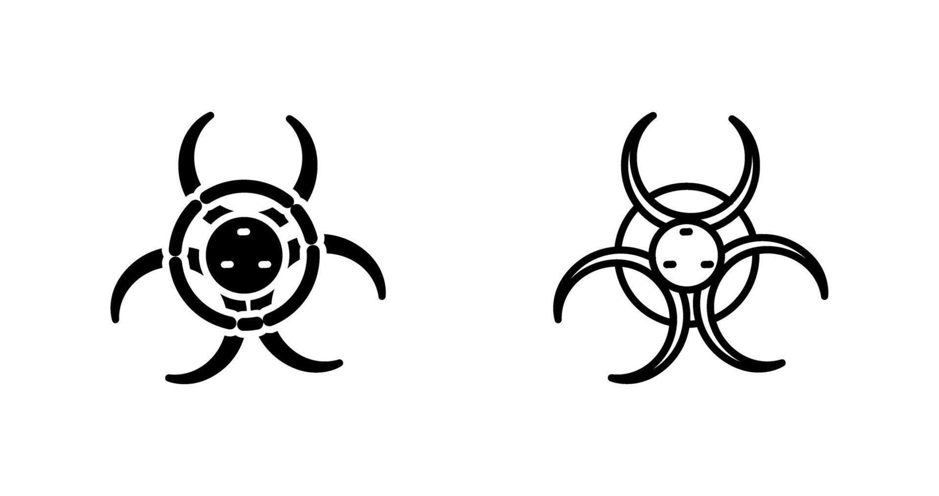 Biohazard Vector Icon