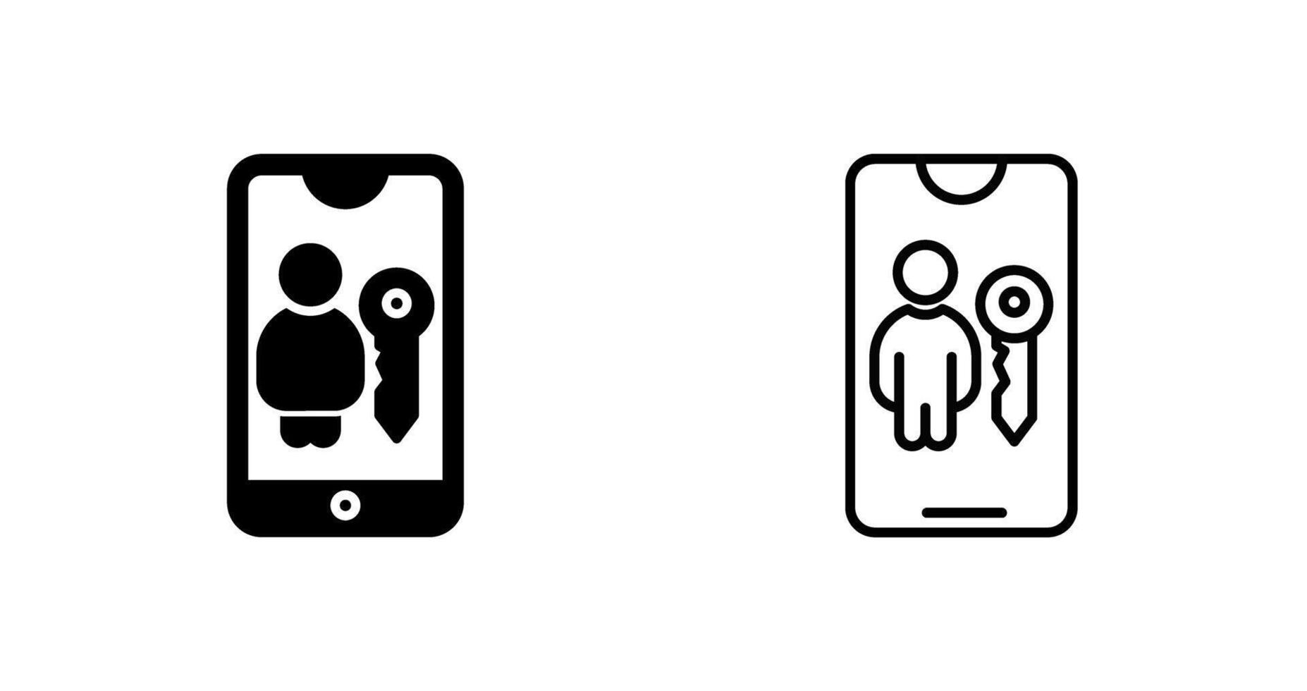 User Authentication Vector Icon