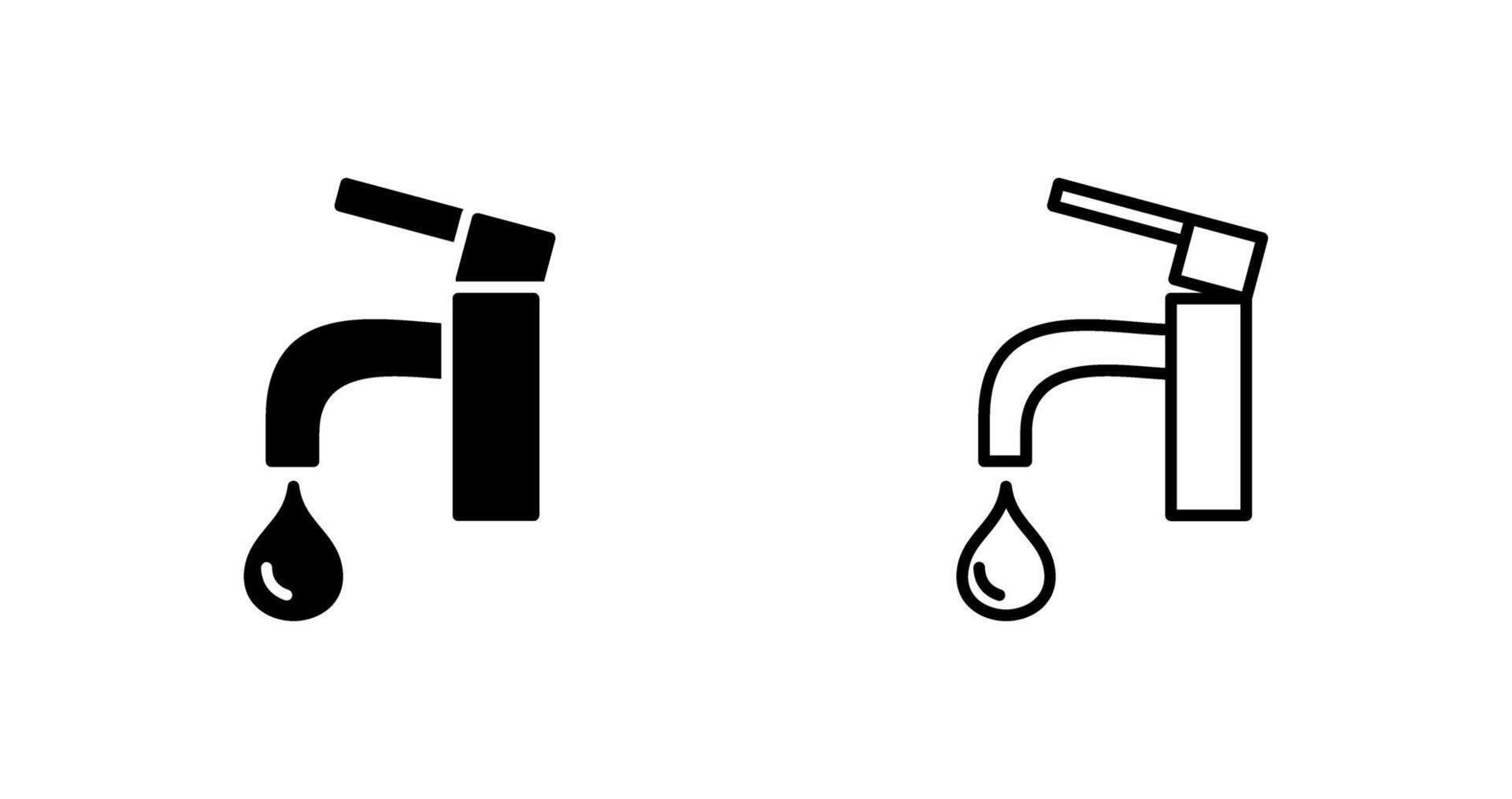 Water Tap Vector Icon