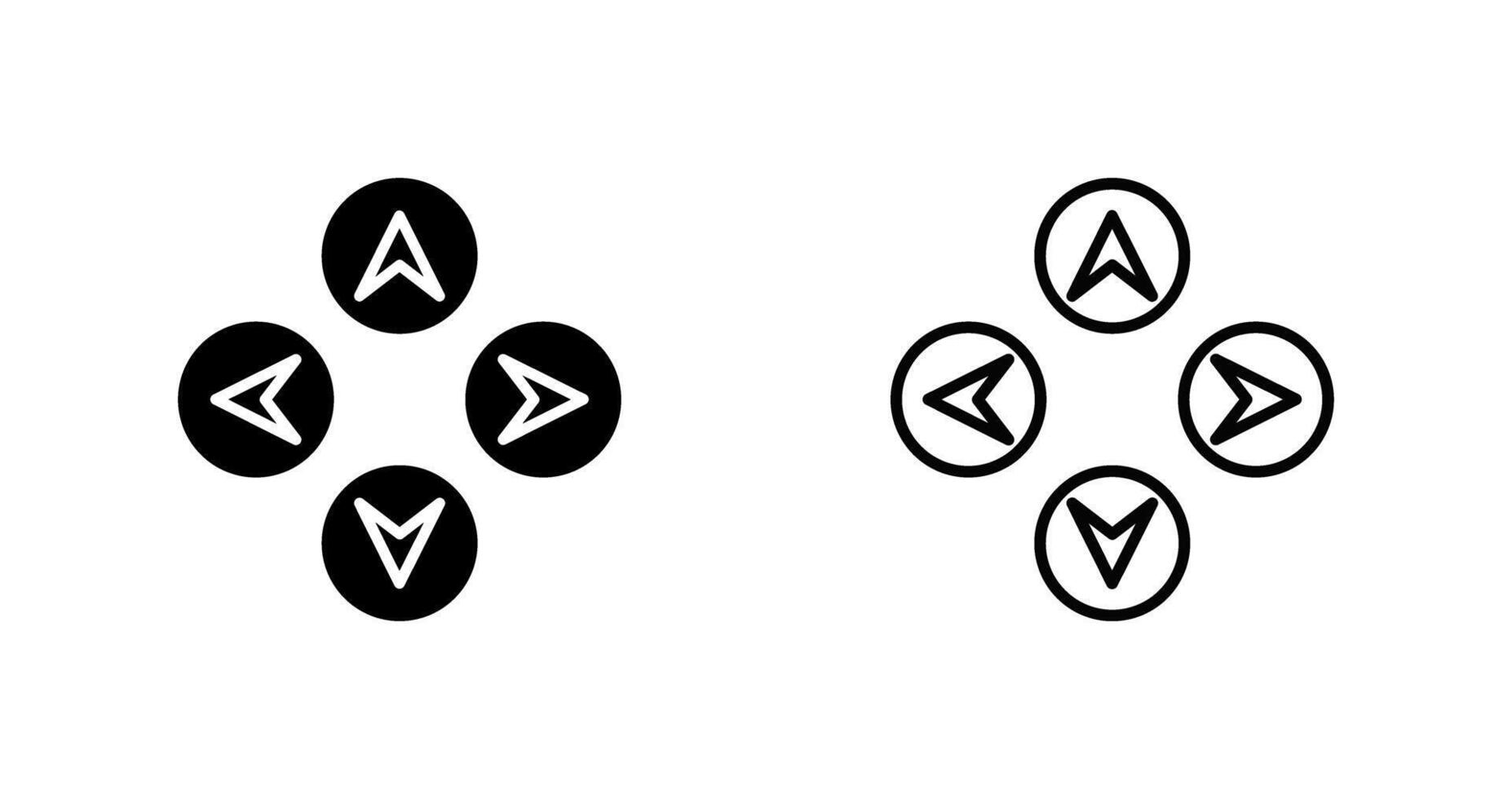 Arrow Directions Vector Icon