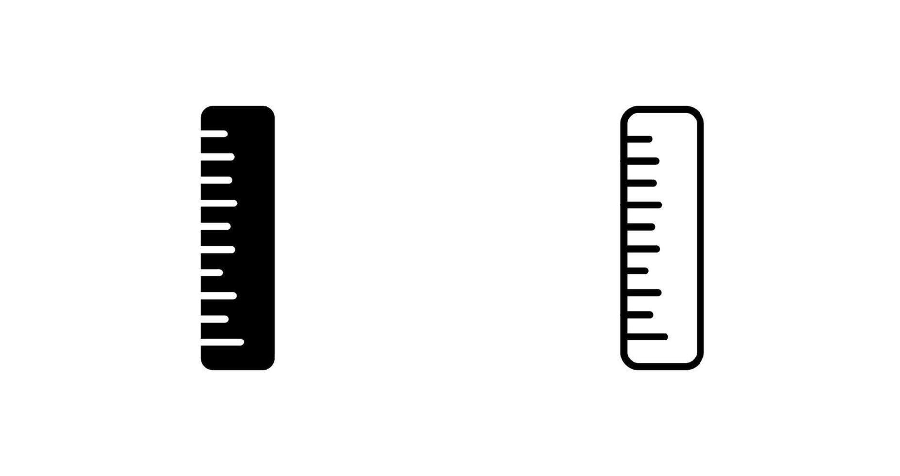 Ruler Vector Icon