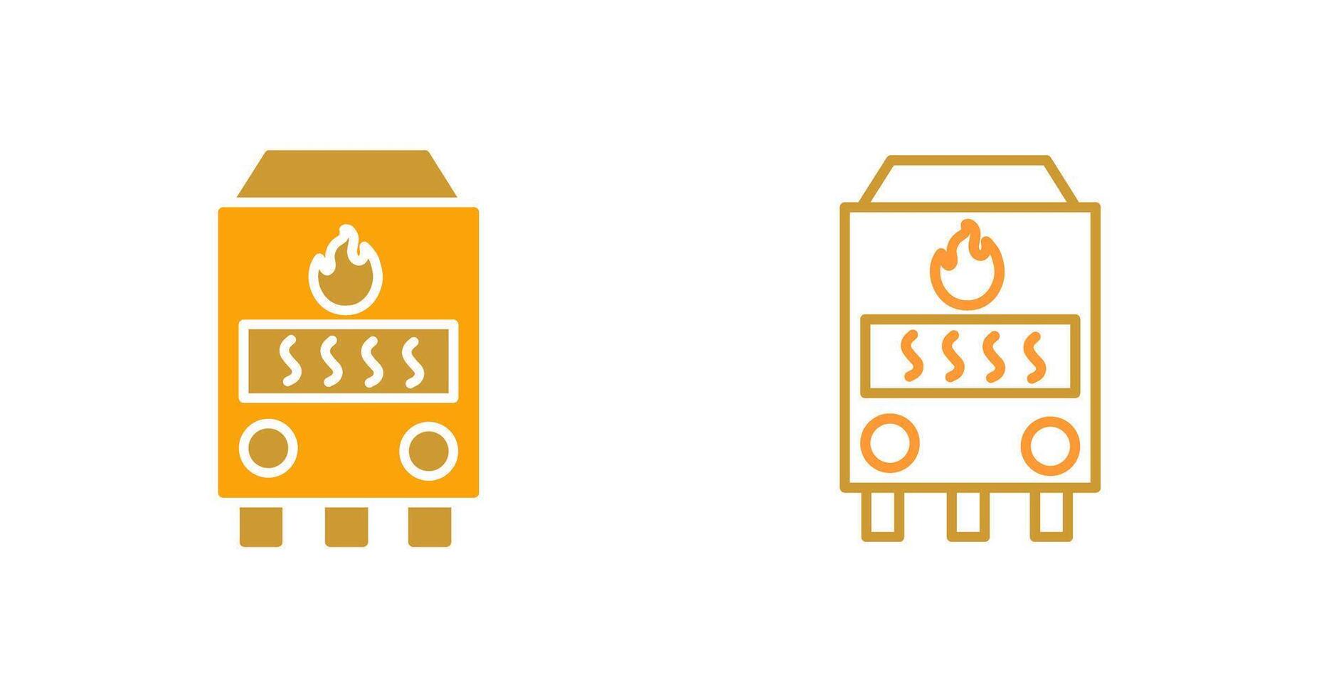 Gas Furnace Vector Icon