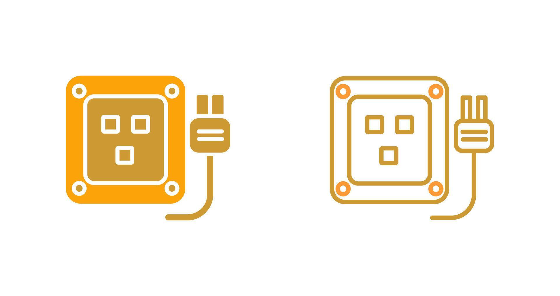 Socket Vector Icon 42619253 Vector Art at Vecteezy