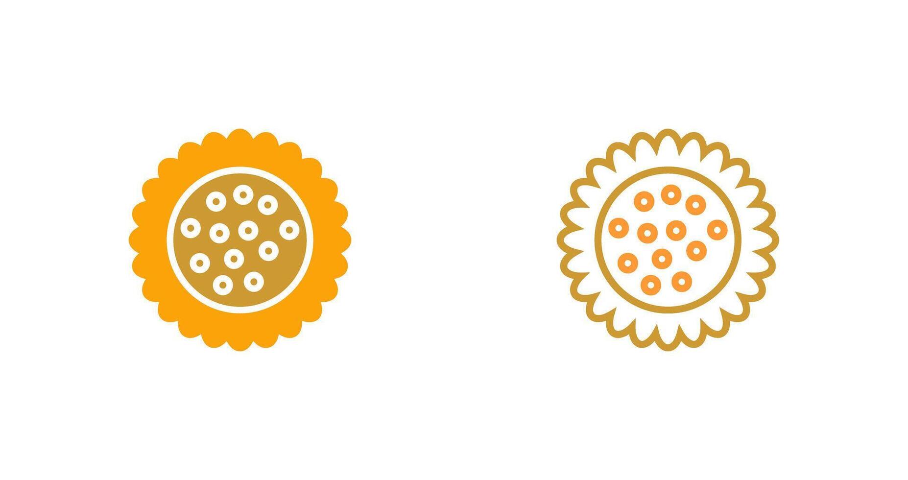 icono de vector de girasol