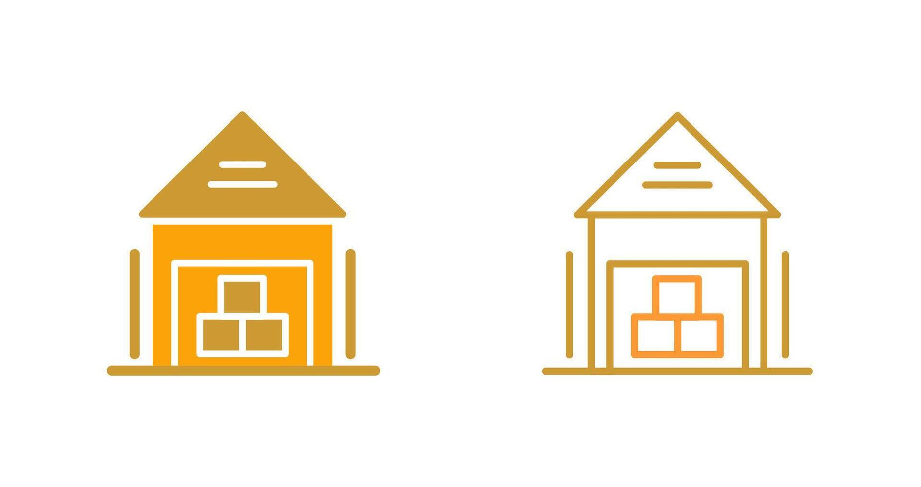 Warehouse Vector Icon