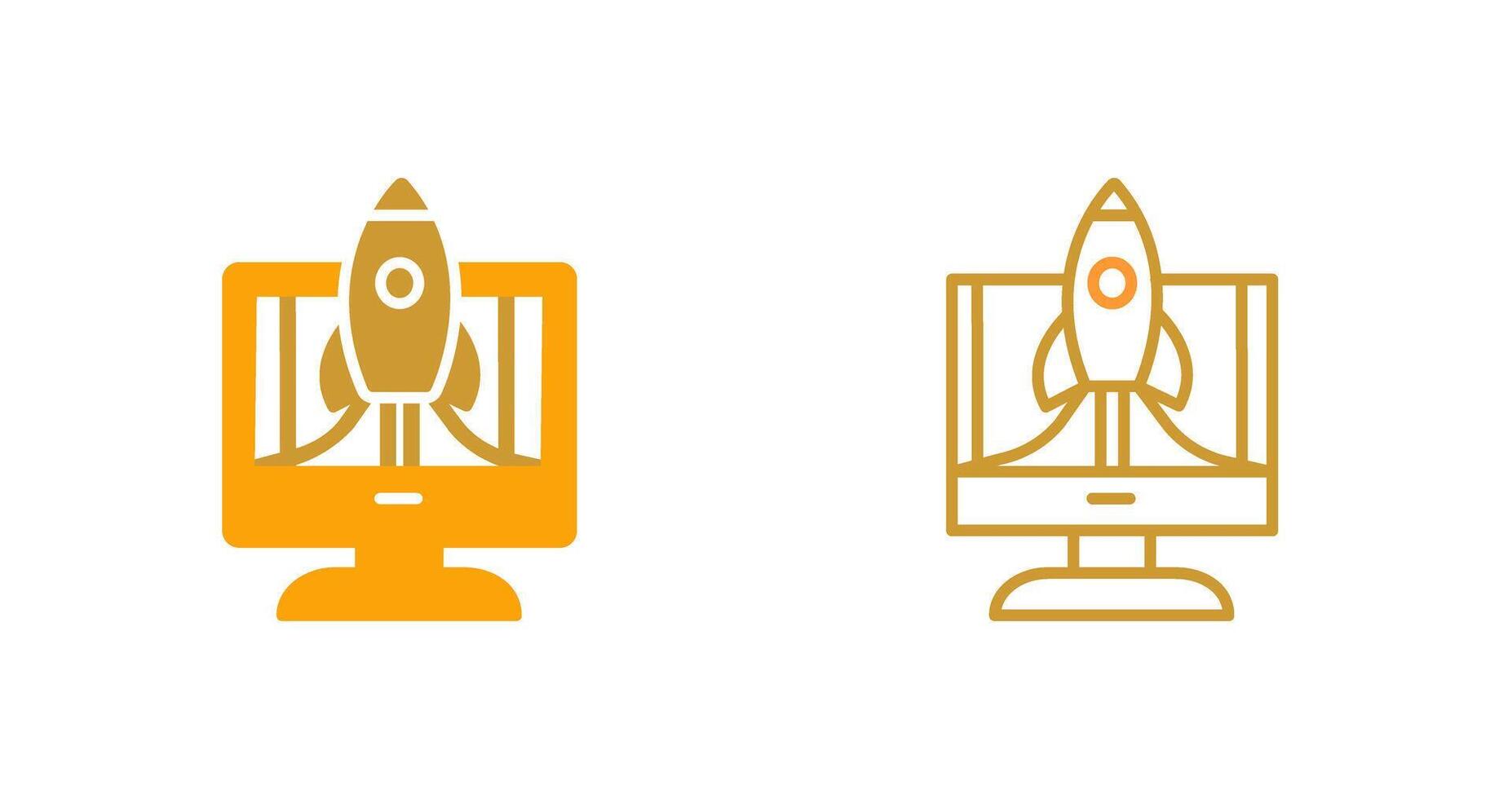 Business Launch Vector Icon