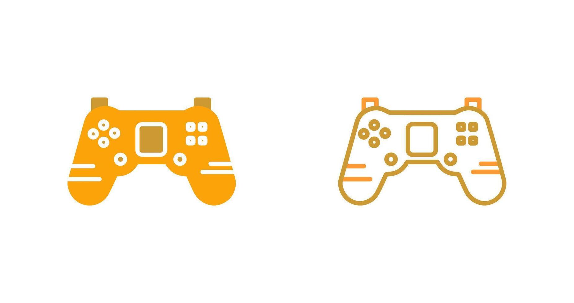 icono de vector de consola de juegos