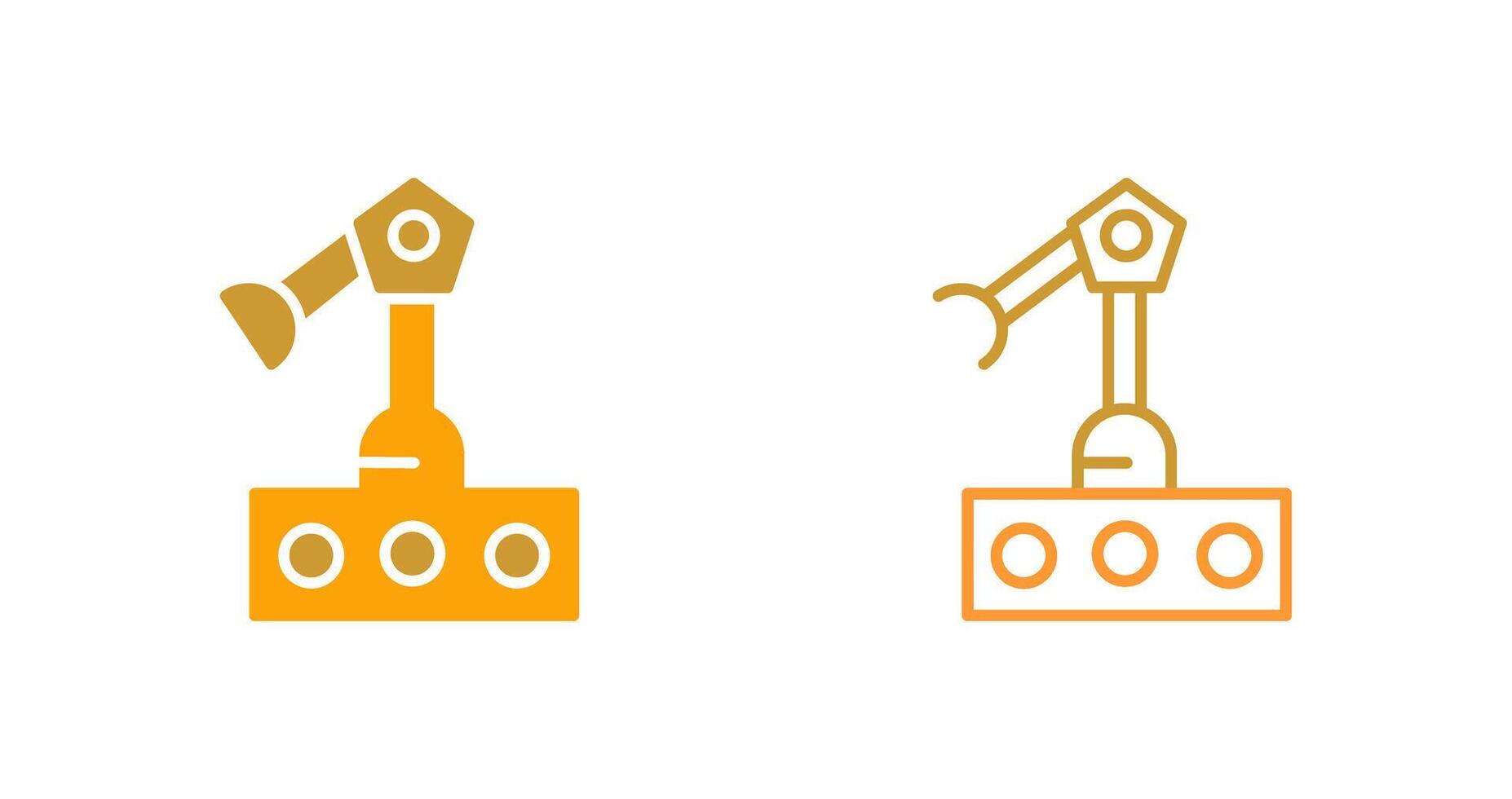 Industrial Arm Vector Icon