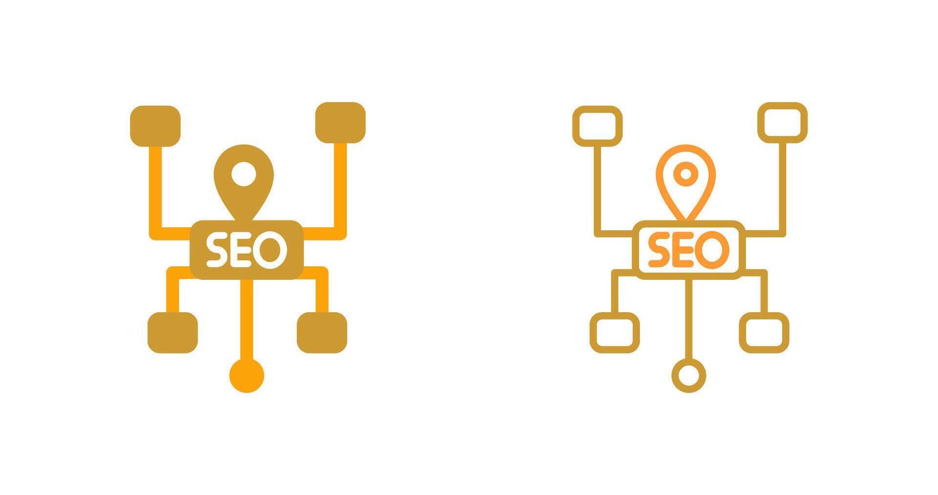 SEO Structure Vector Icon