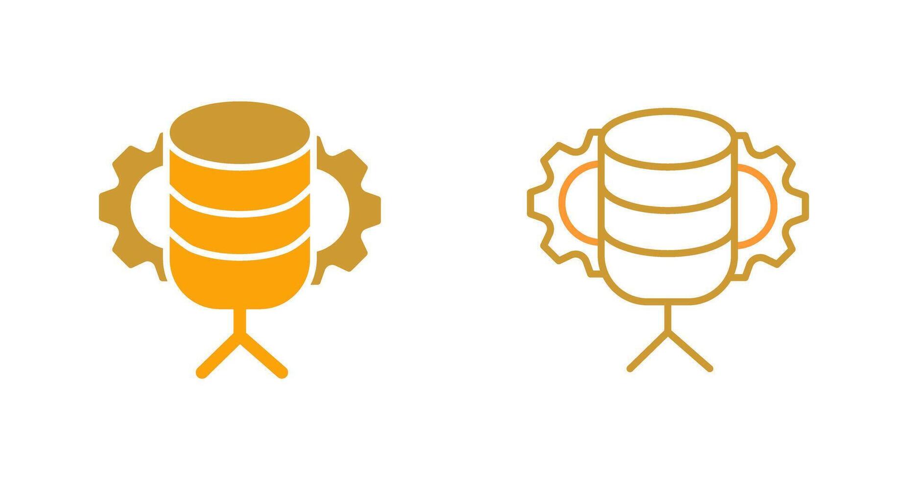Database Management Vector Icon