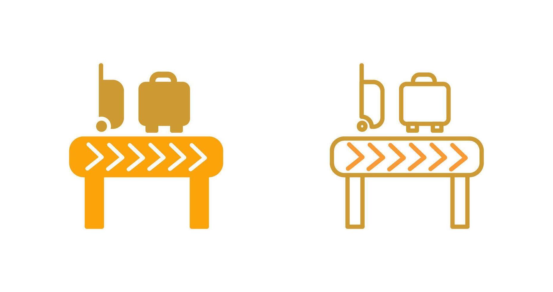 Luggage Carousel Vector Icon