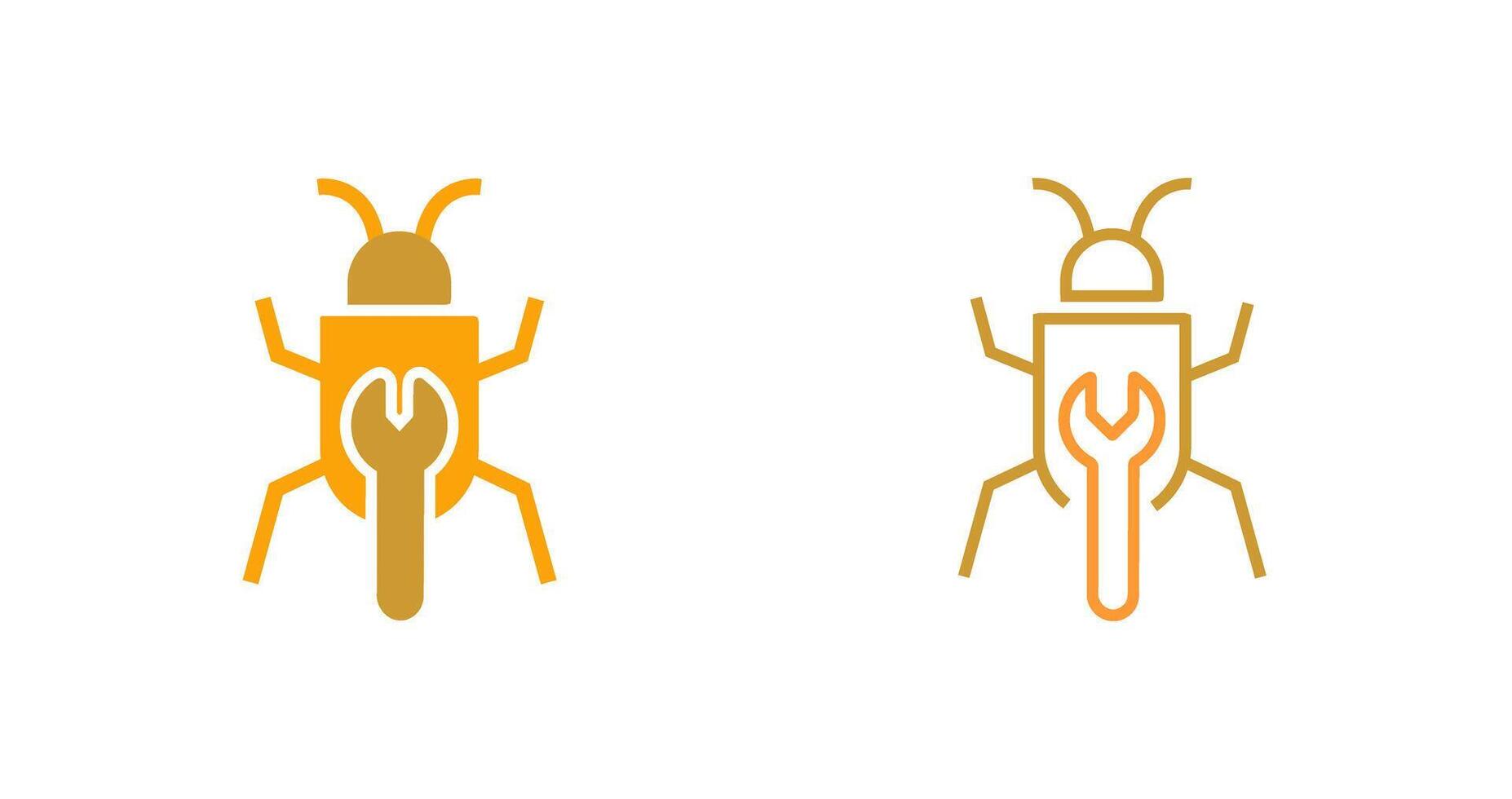 Bug Fixing Vector Icon