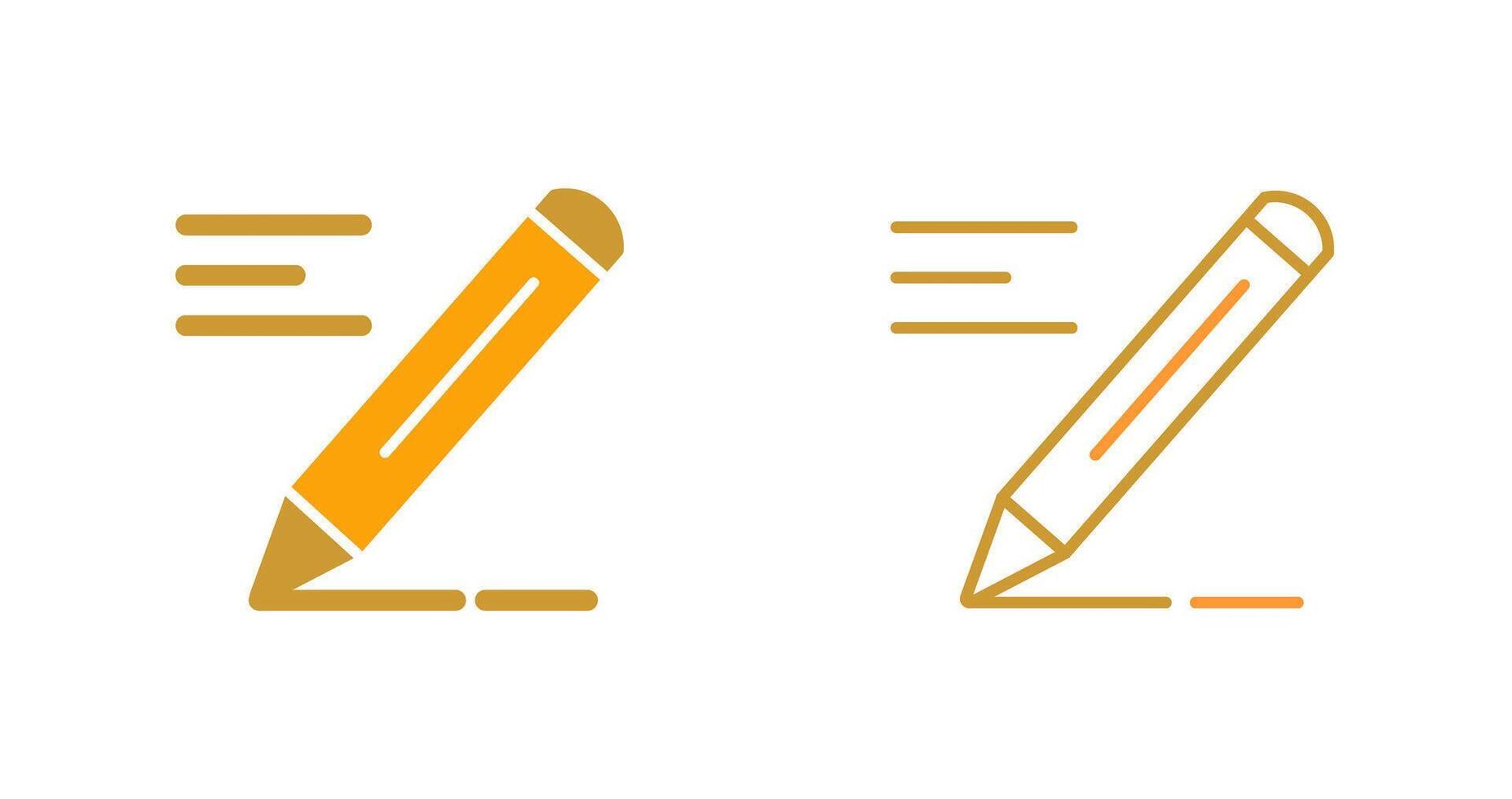 Pencil Vector Icon