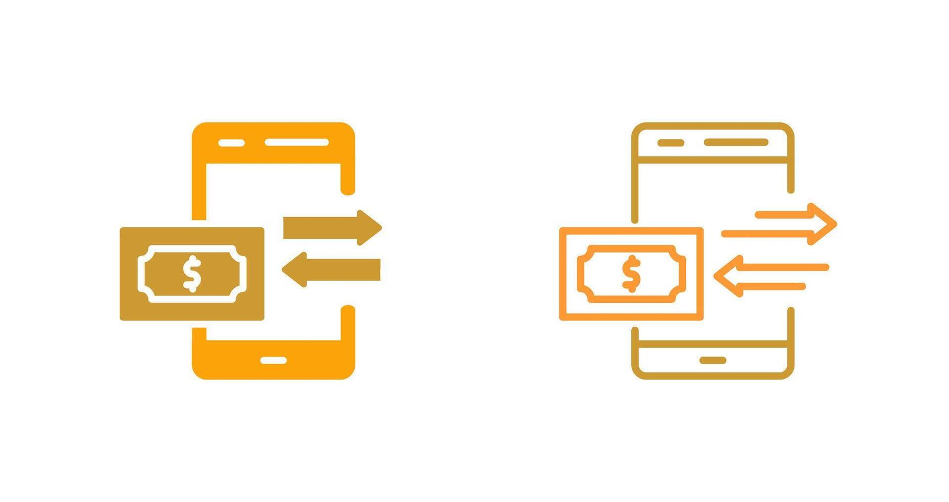 Money Transfer Vector Icon
