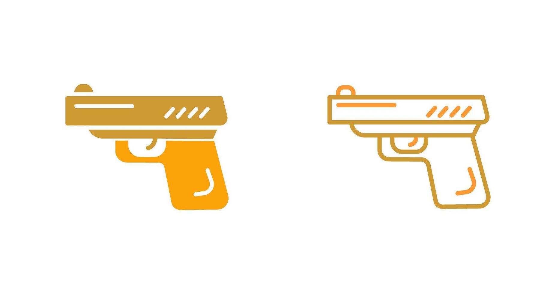 icono de vector de pistola