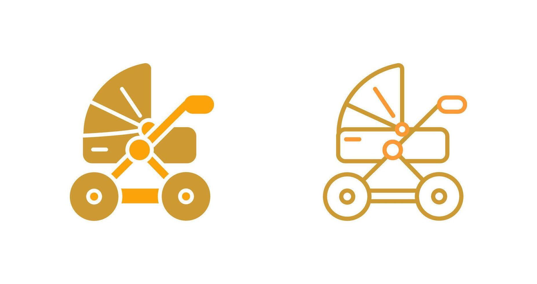 Stroller Vector Icon