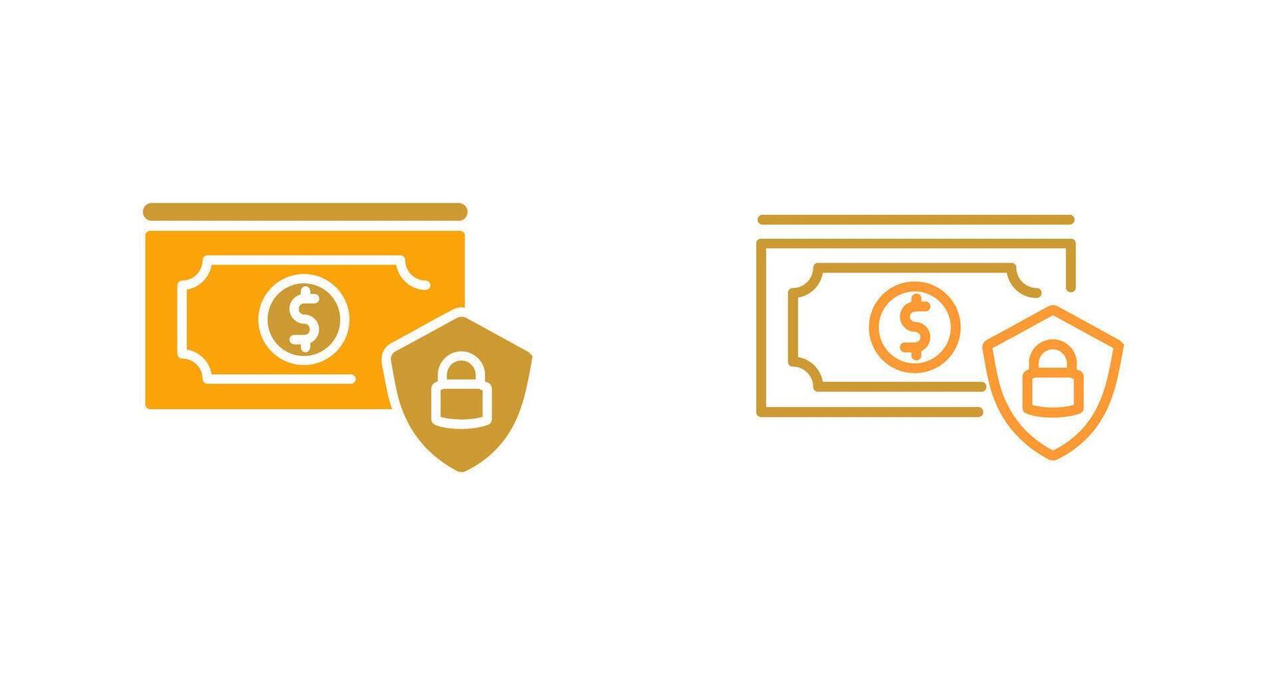 Secure Money Vector Icon