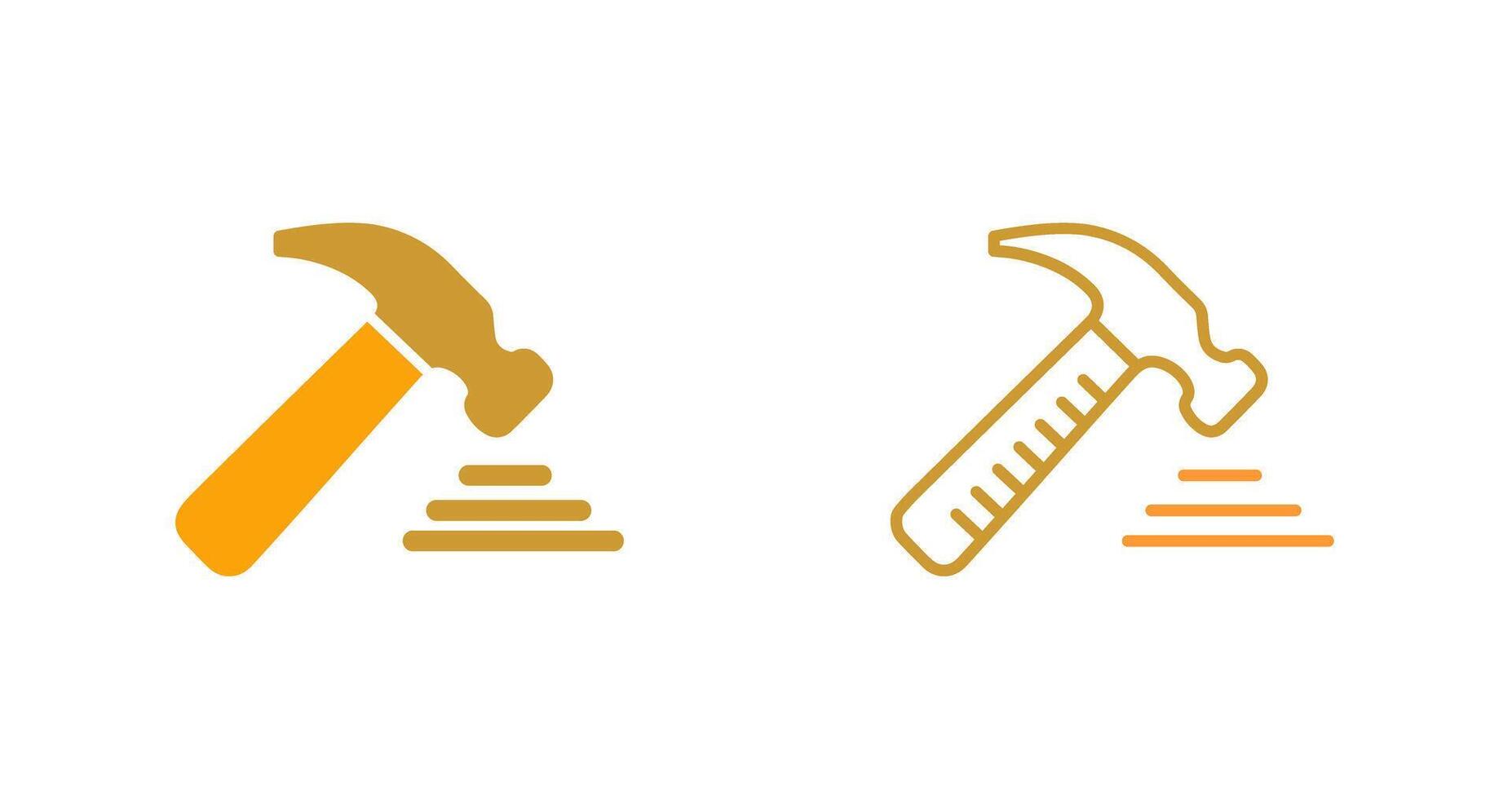 Hammer Tool Vector Icon