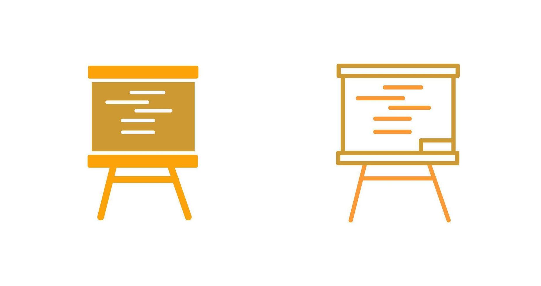 Whiteboard Vector Icon