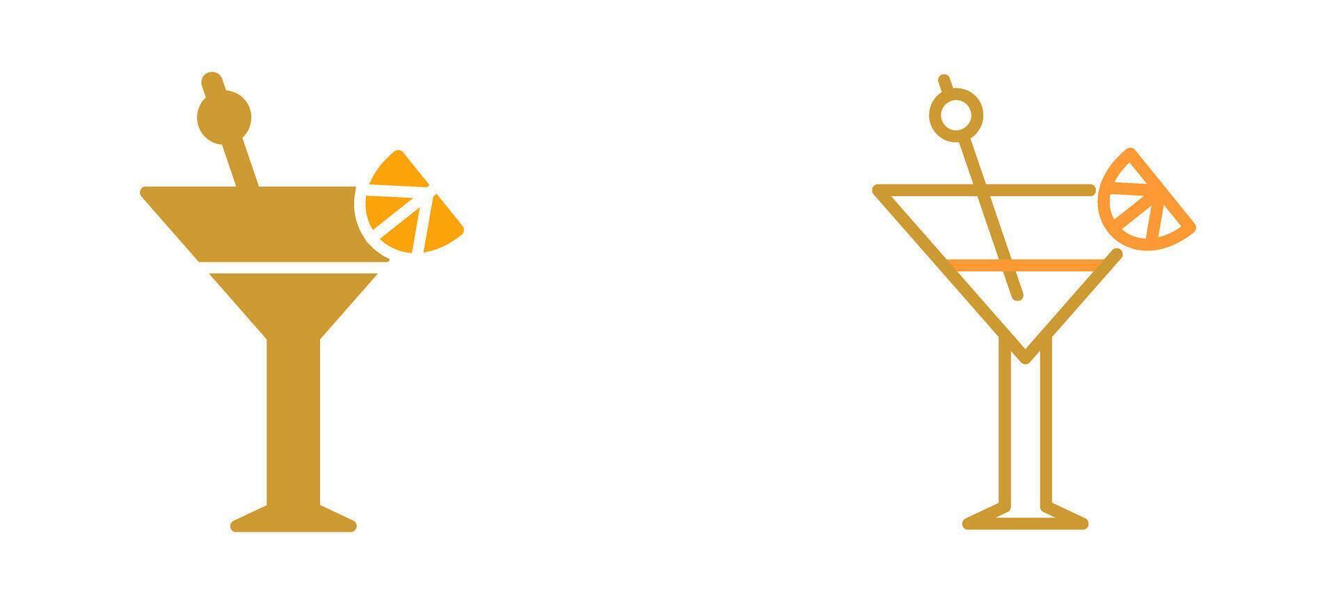 Martini Vector Icon