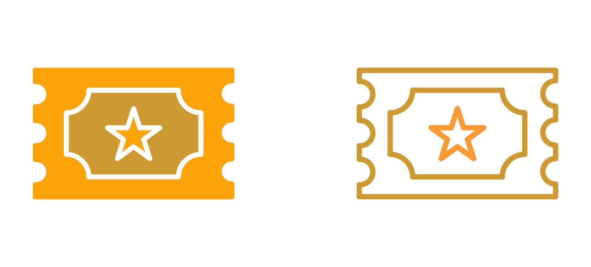 Tickets Vector Icon