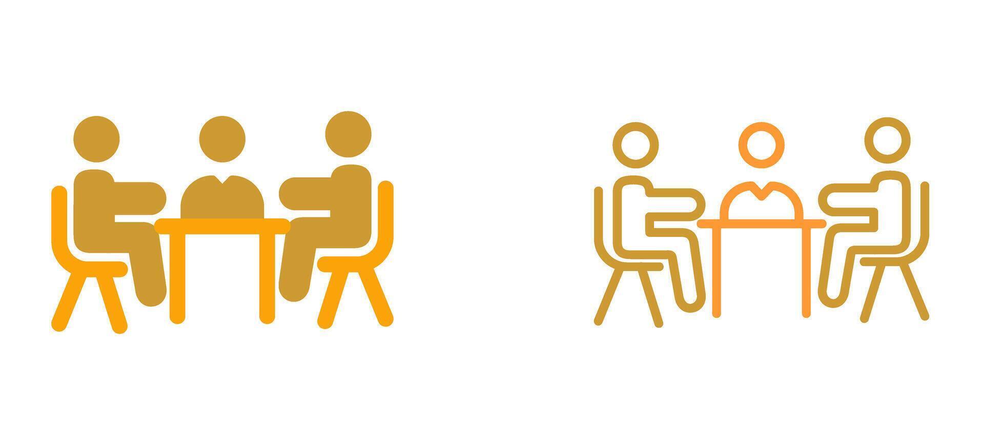 Meeting Vector Icon