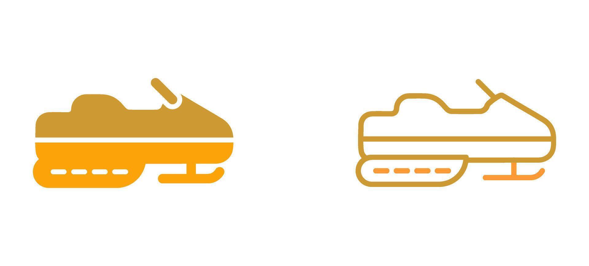 Snowmobile Vector Icon