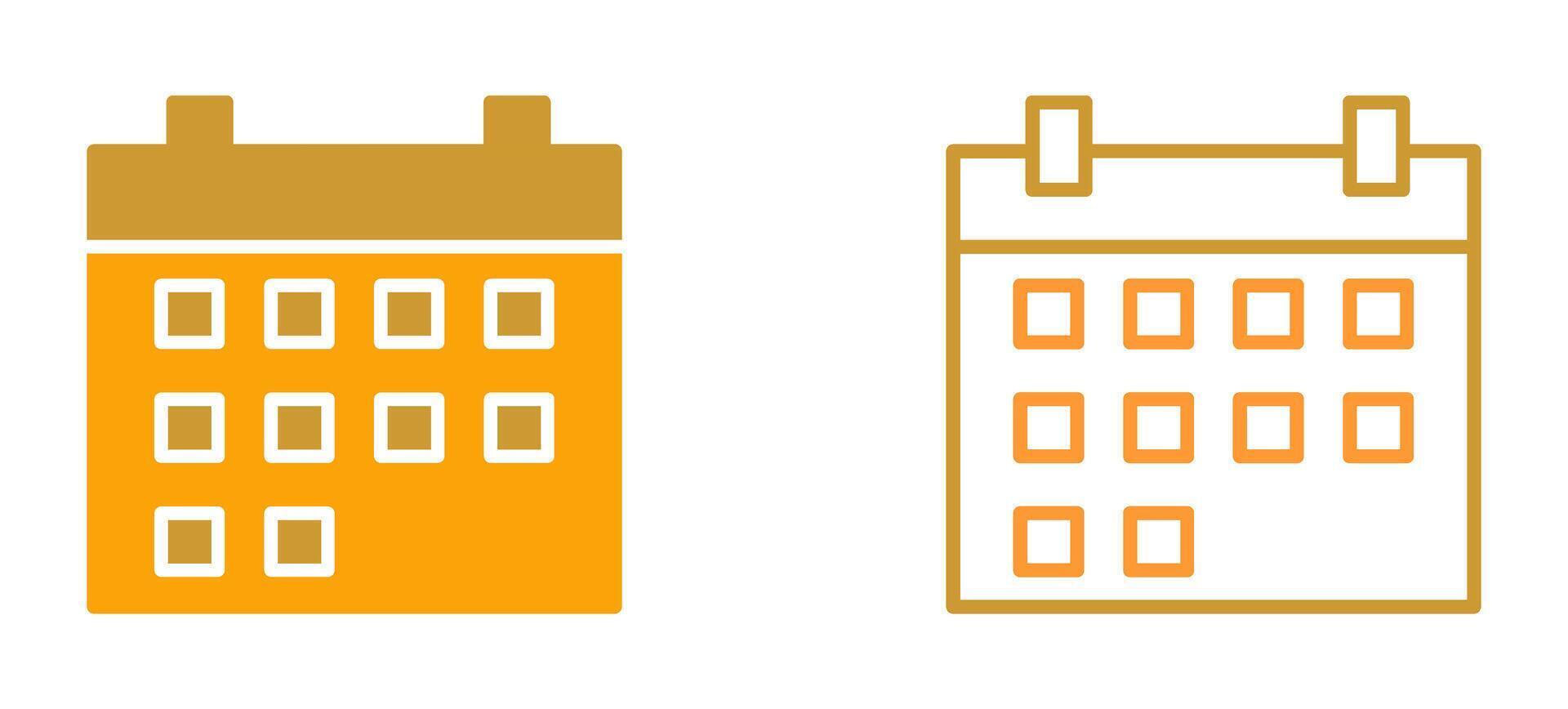 Calendar Vector Icon