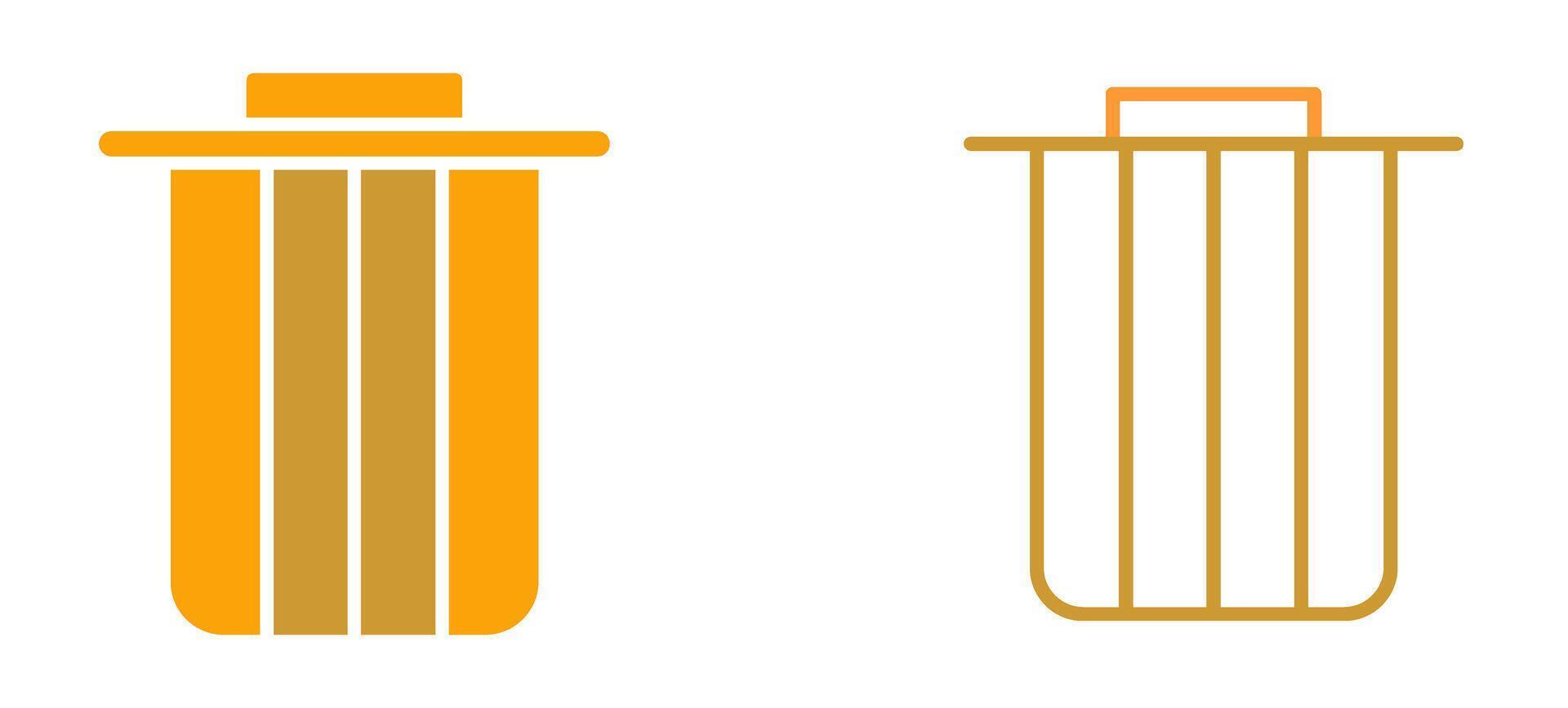 Dustbin Vector Icon