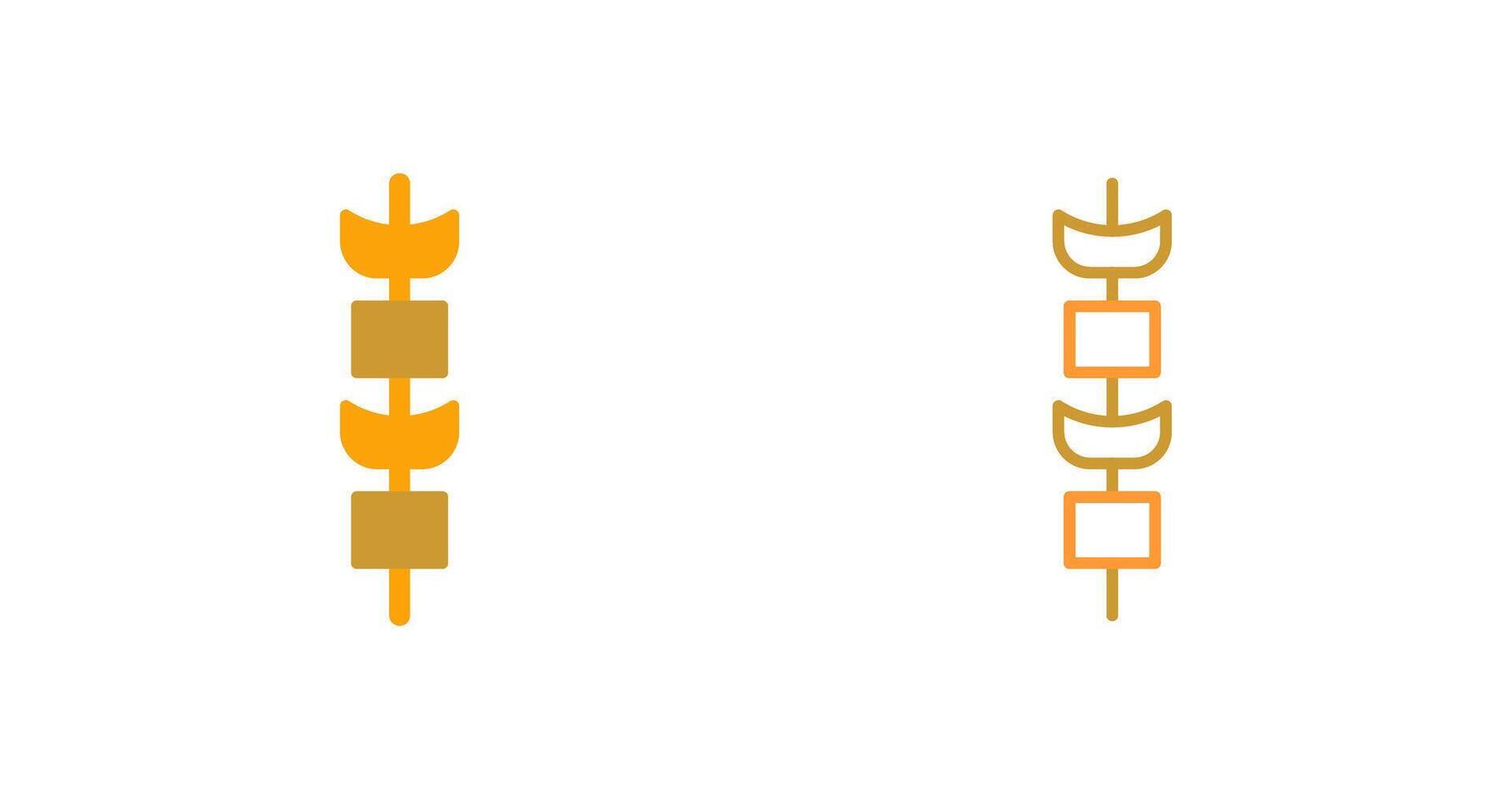 Kebab Vector Icon