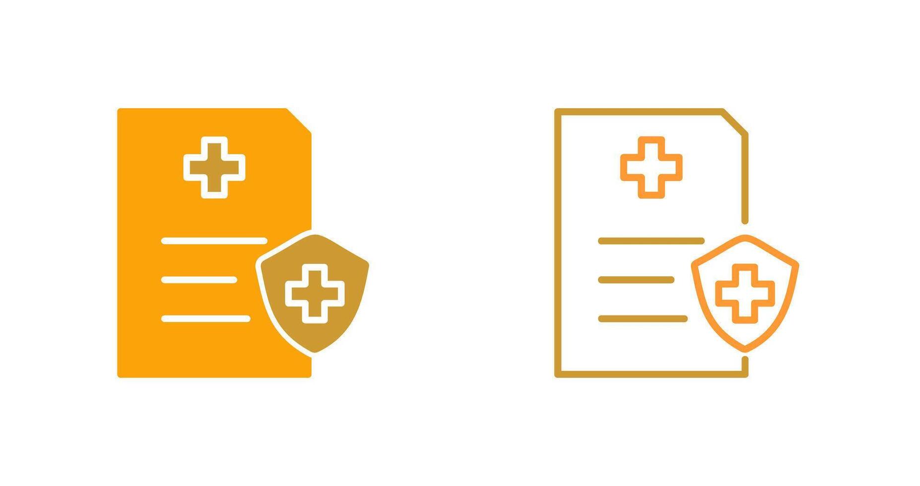 Health Insurance Vector Icon