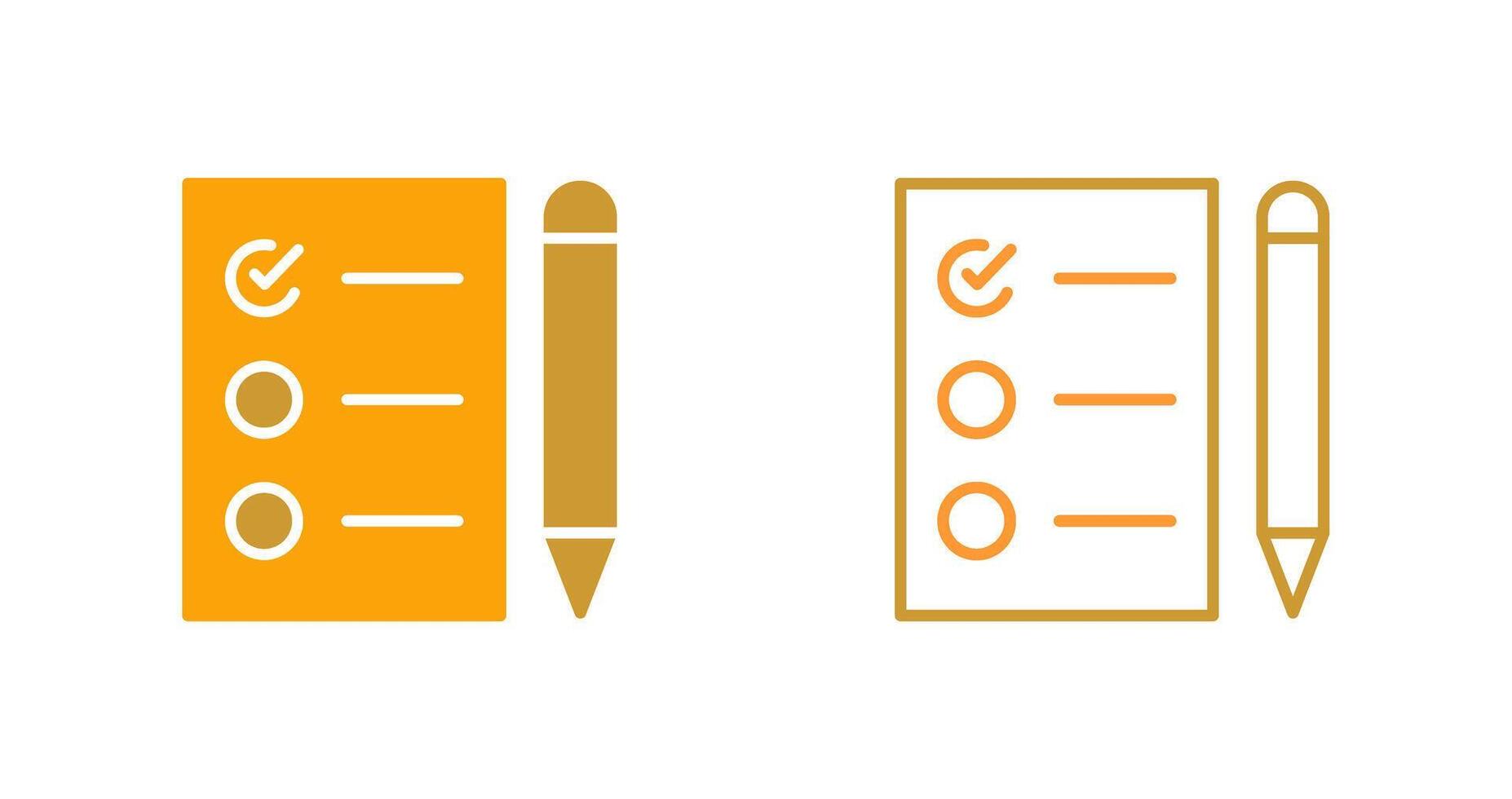 Task List Vector Icon