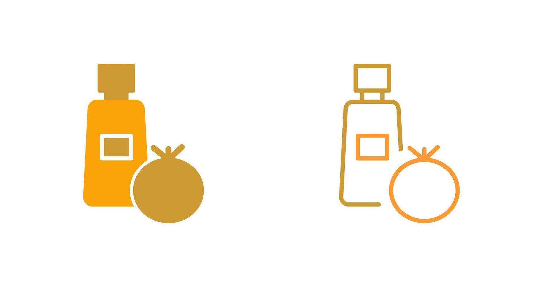 Tomato Ketchup Vector Icon