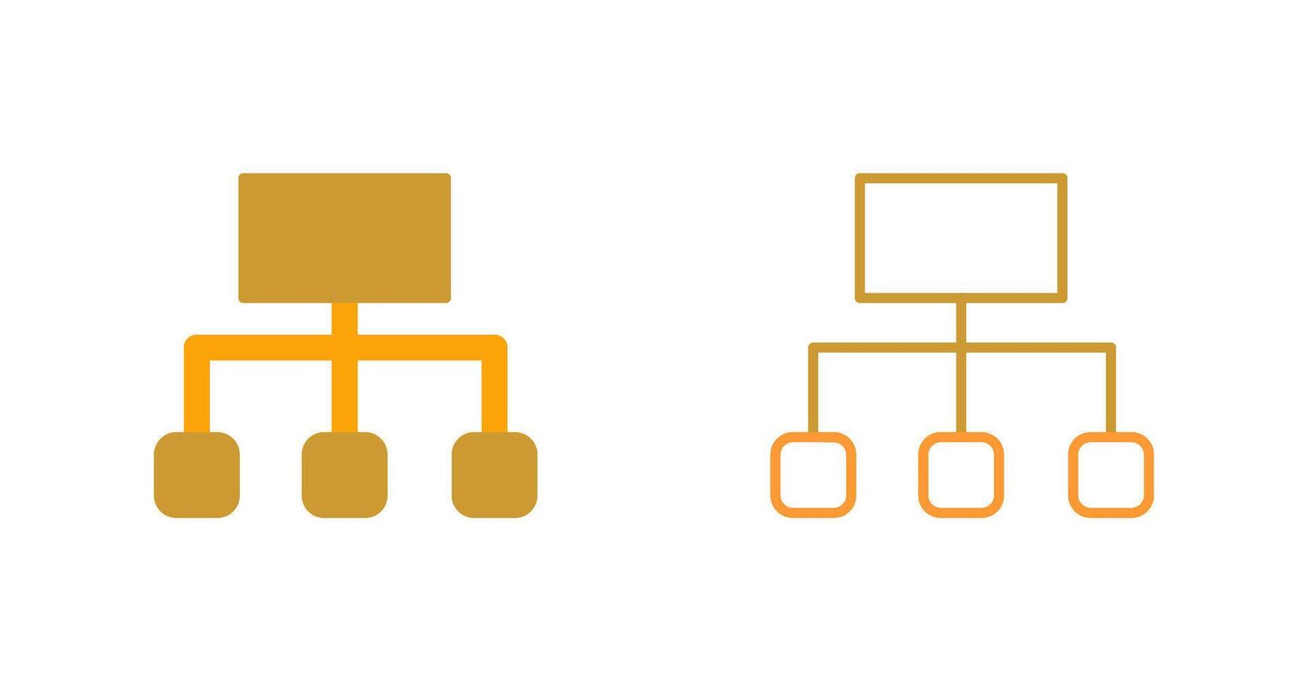 Flowchart Vector Icon