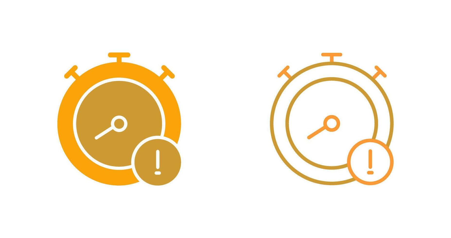 Run Time Vector Icon