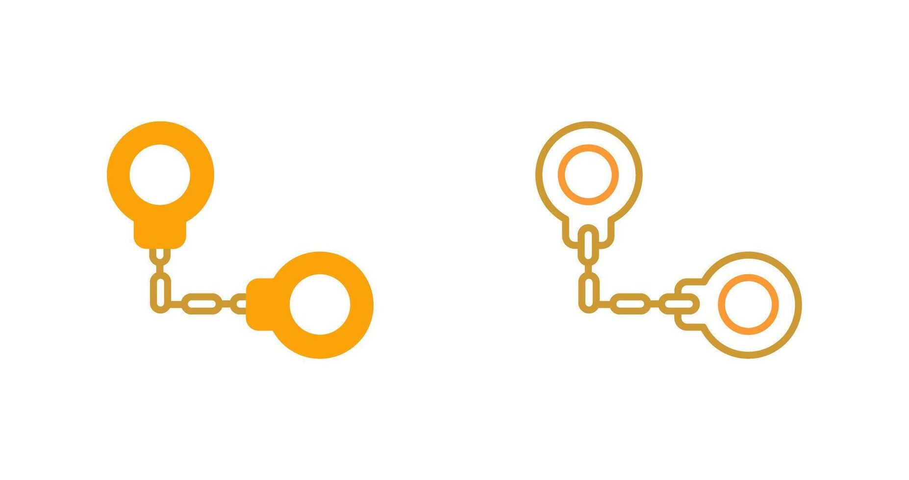 Handcuffs Vector Icon