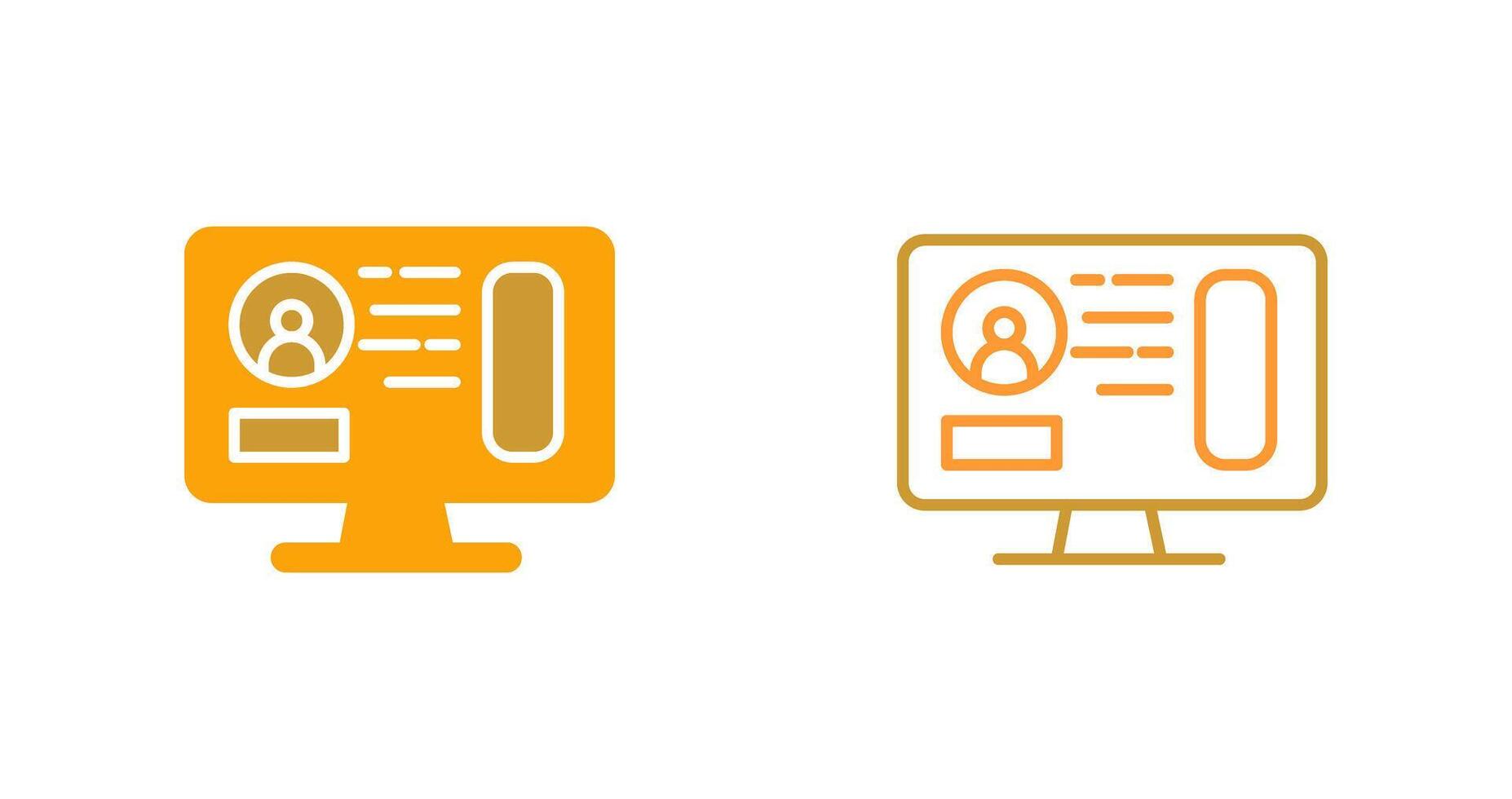 Profile Vector Icon