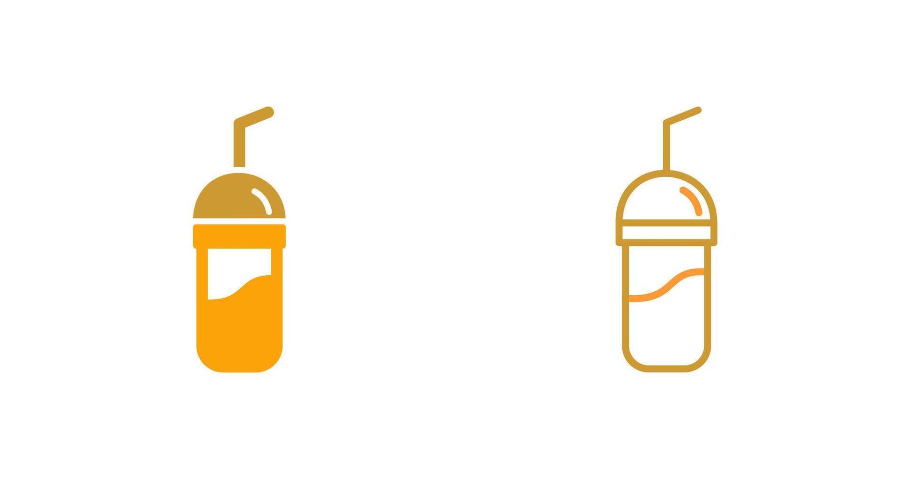 Chocolate Shake Vector Icon