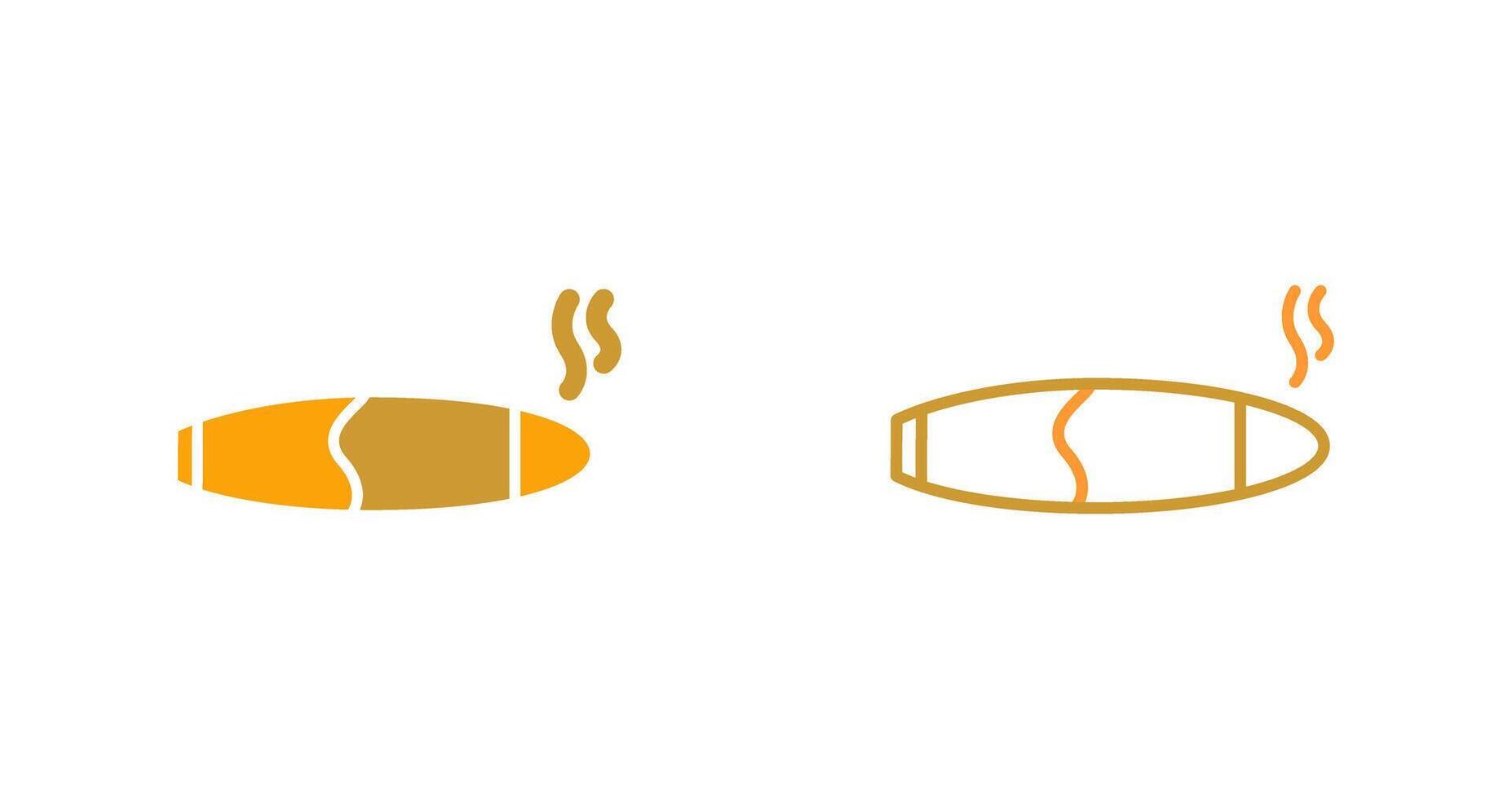 Cigar Vector Icon