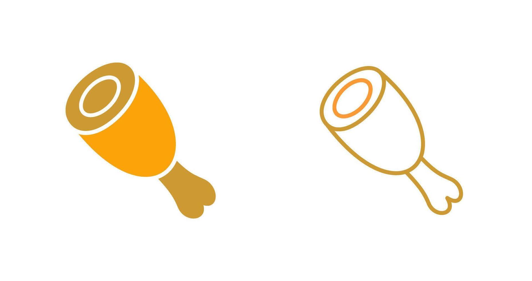 Cooked Ham Vector Icon