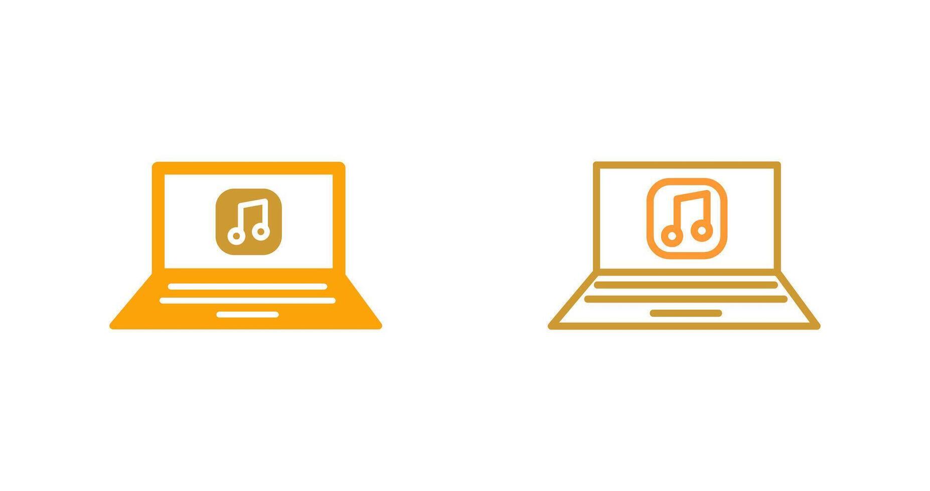 Play Music Vector Icon