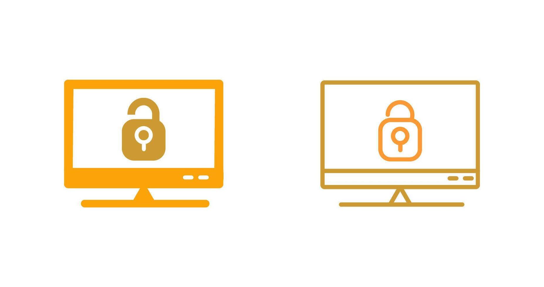Closed Access Vector Icon
