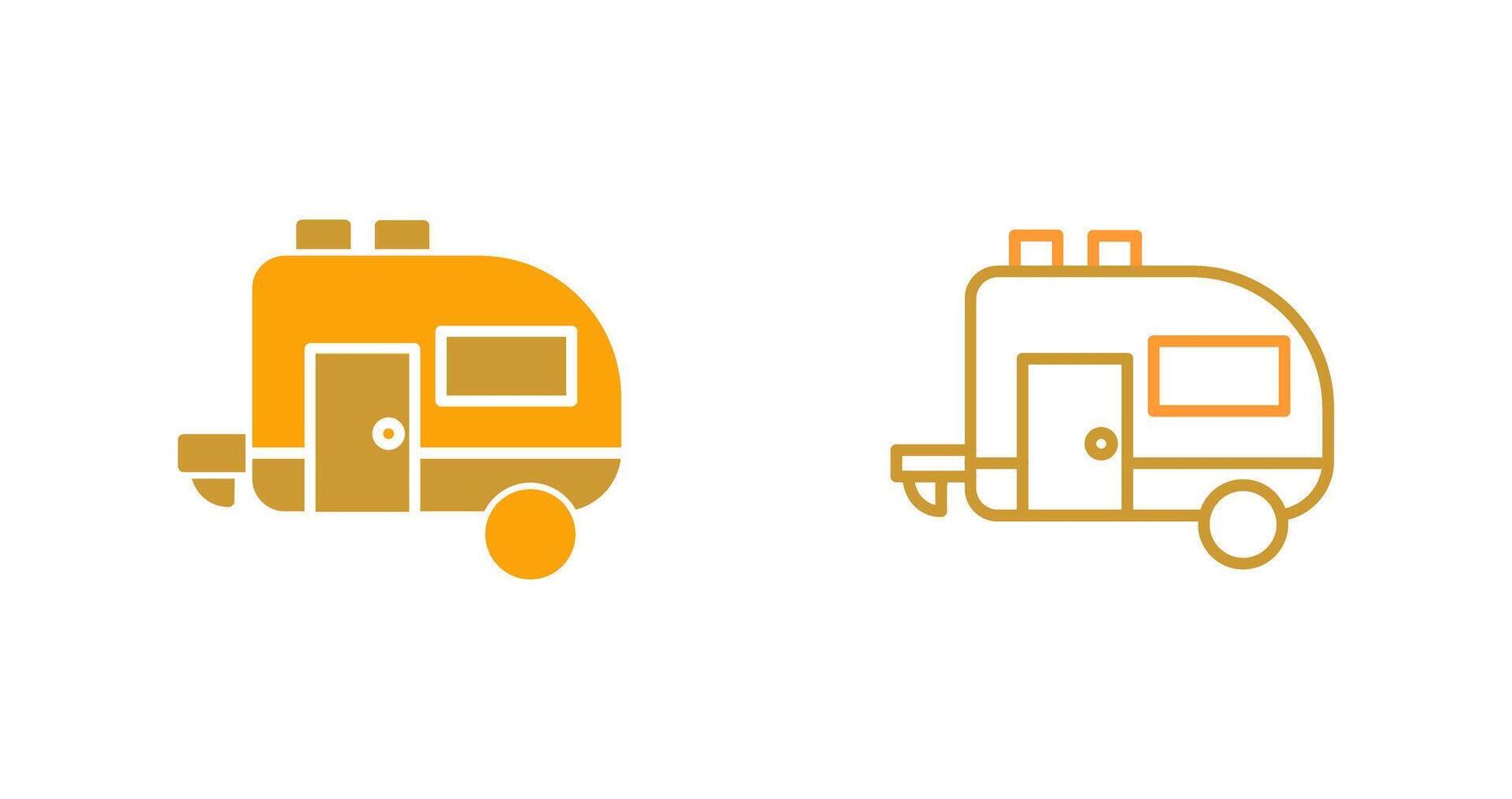 Trailer Vector Icon