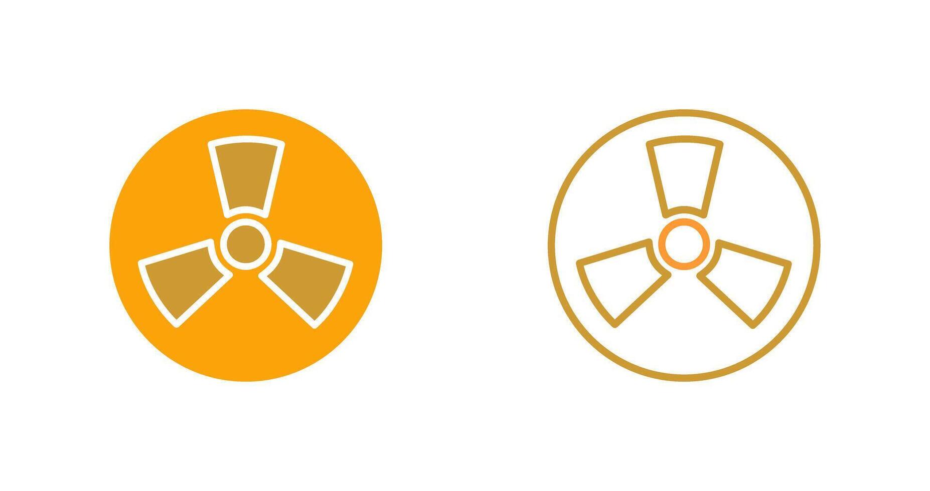 Radiation Vector Icon