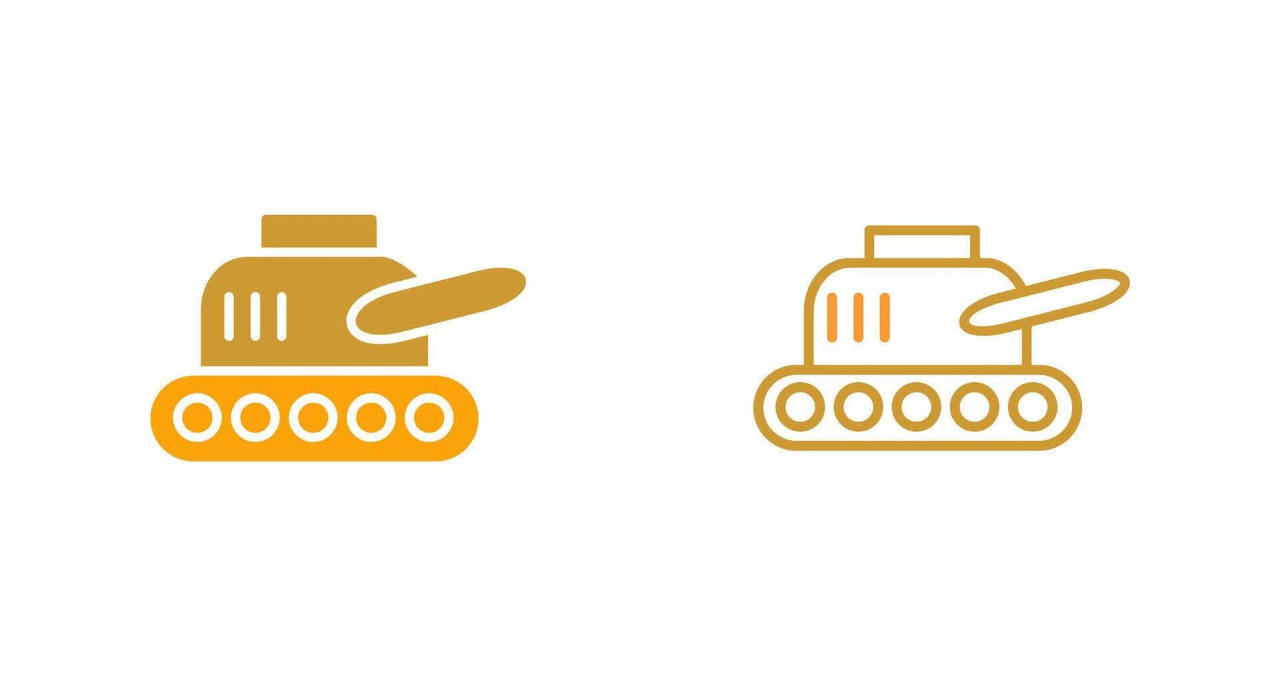 Tank Exhibit Vector Icon