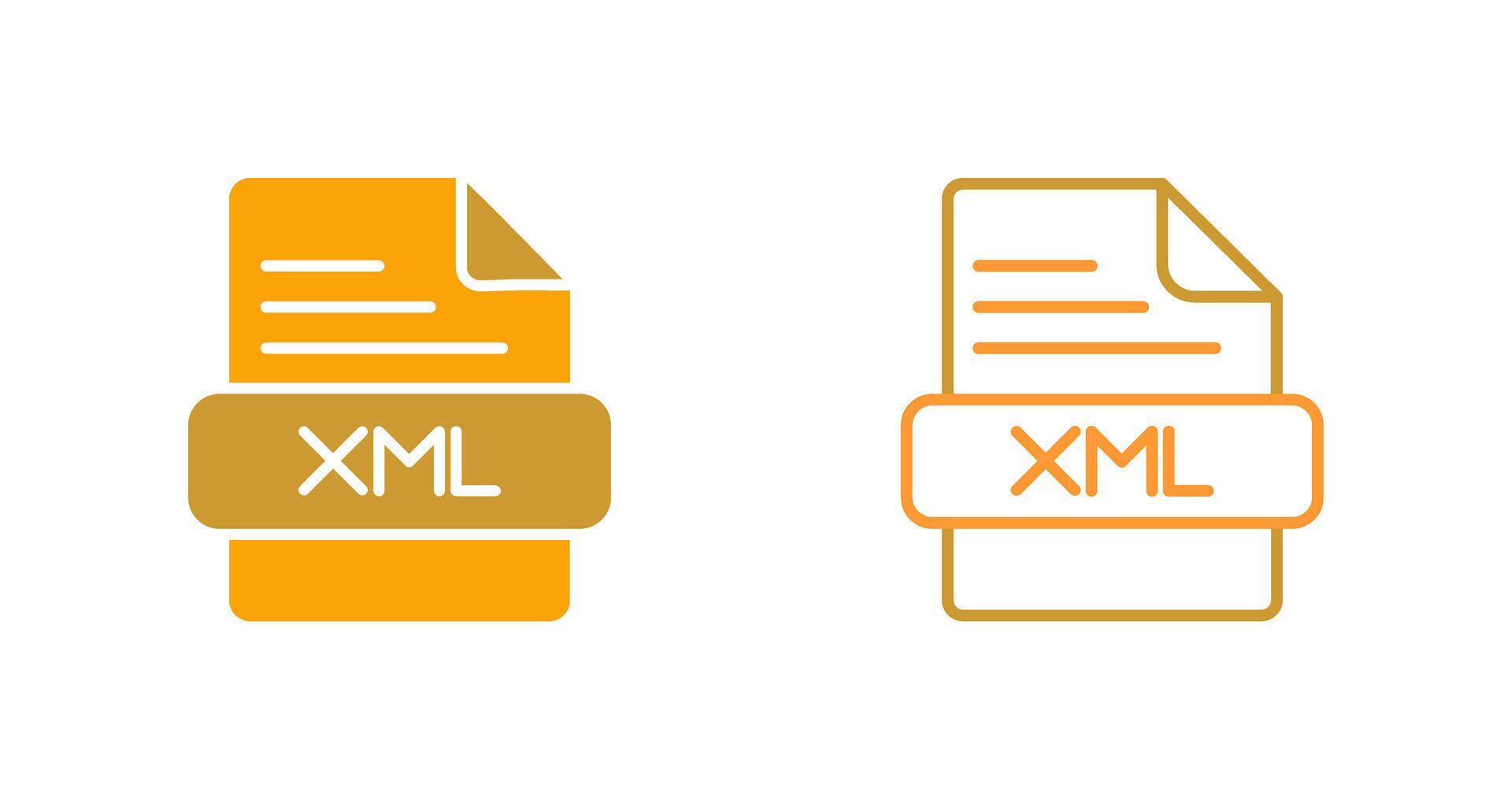 XML Vector Icon 42621701 Vector Art at Vecteezy