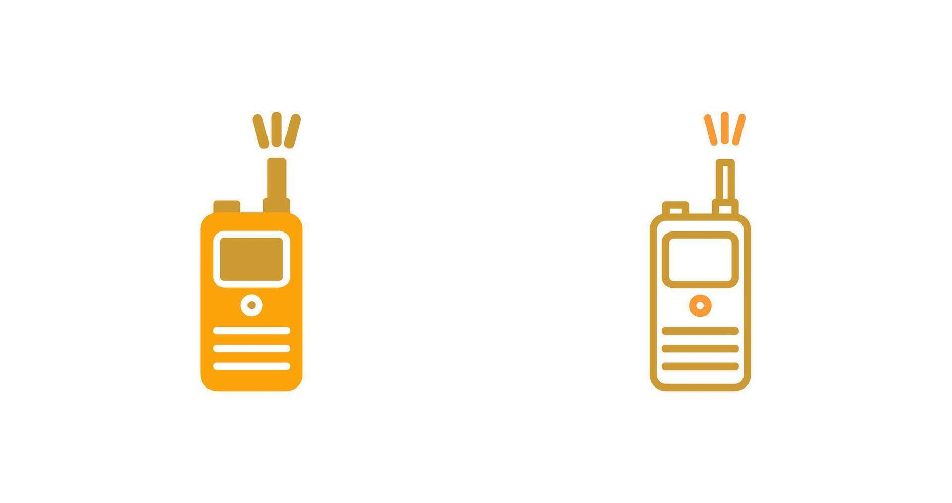 Walkie Talkie Vector Icon