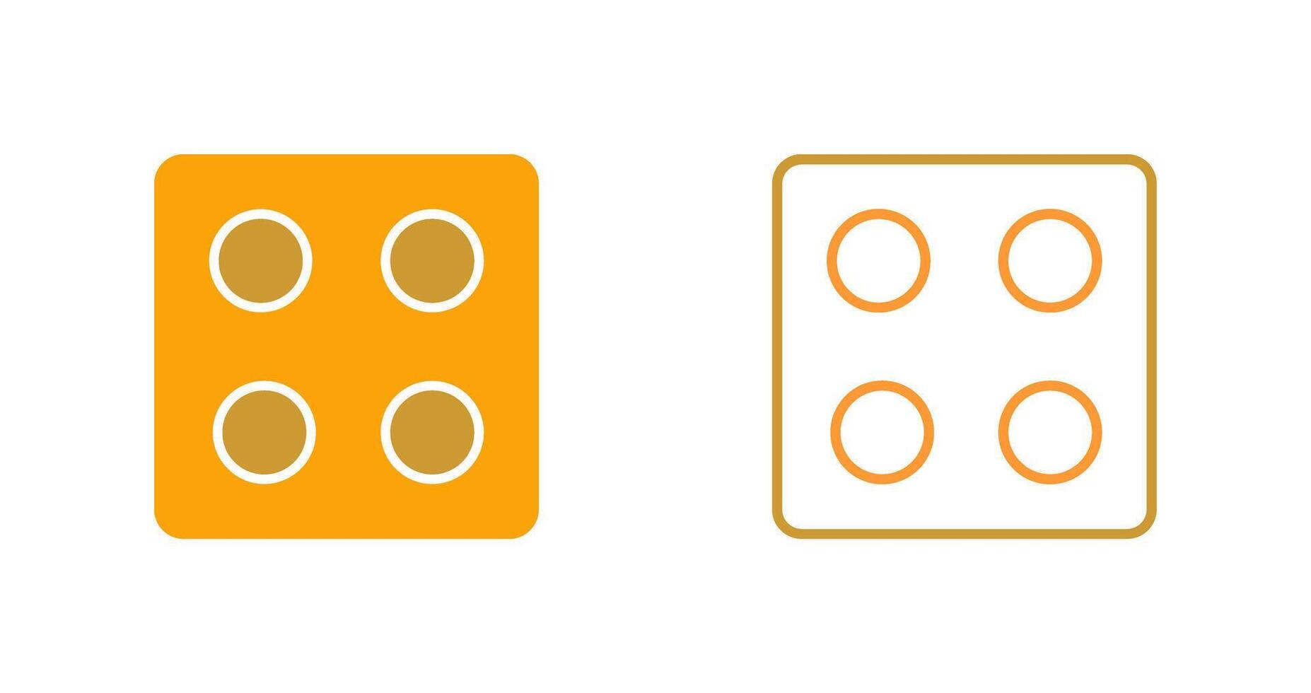 Dice Vector Icon